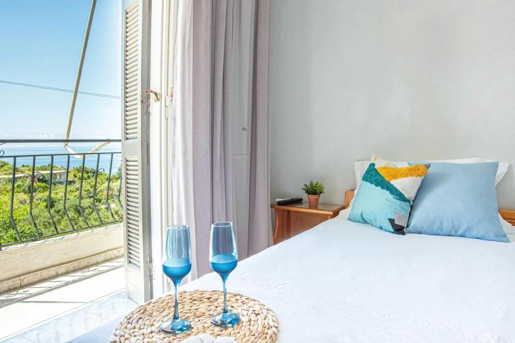 Blue Maraci 2 - Sea View, Kitchen, Beach Access Διαμέρισμα Χειμάρρα Εξωτερικό φωτογραφία